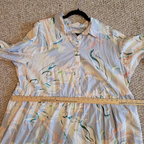 Anthropologie Maeve Tiered  Shirt Dress size 2X - Picture 8 of 8